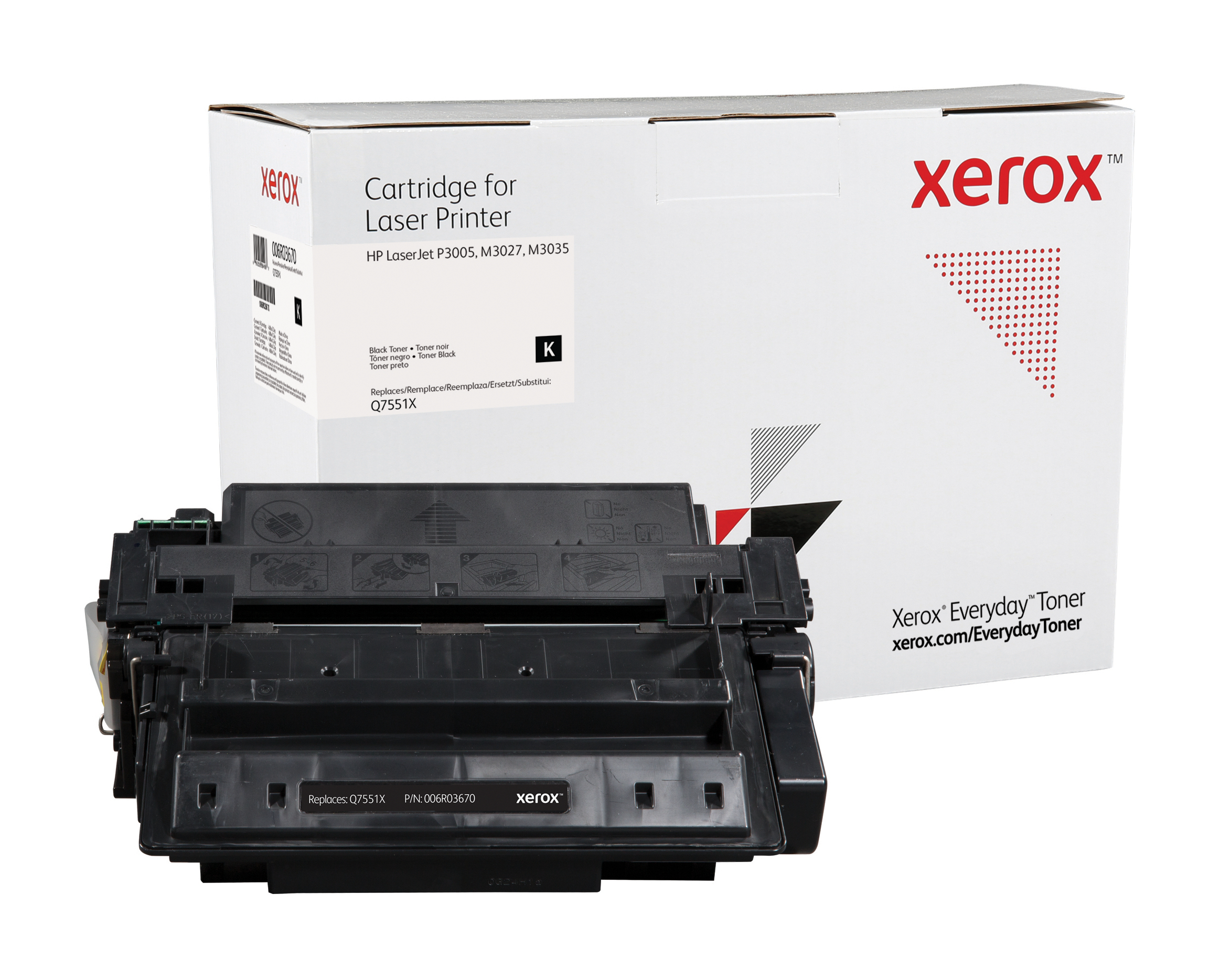 Image of Xerox 006R03670 Toner cartridge black, 13K pages (replaces HP...