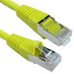 Cables Direct 0.15mtr CAT 6A Yellow