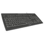 Wortmann AG 2810664 keyboard USB QWERTZ Black