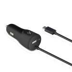 Vorago AU-303 cargador de dispositivo móvil Universal Negro Encendedor de puros Auto