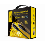 Gembird CCBP-HDMI-AOC-30M-02 HDMI kabel HDMI Type A (Standaard) Zwart