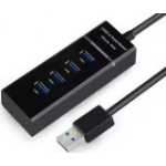 JLC USB 3.0 4 Port Adapter - 0.3M - Black