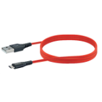 Schwaiger LPRO610 501 USB-kabel USB 2.0 1,2 m USB A Micro-USB B Rood