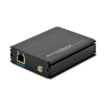 Digitus 1 Port zu 2 Port Fast Ethernet PoE+ Repeater, 802.3 af/at