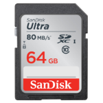 Sandisk Ultra memory card 64 GB SDXC Class 10 UHS-I