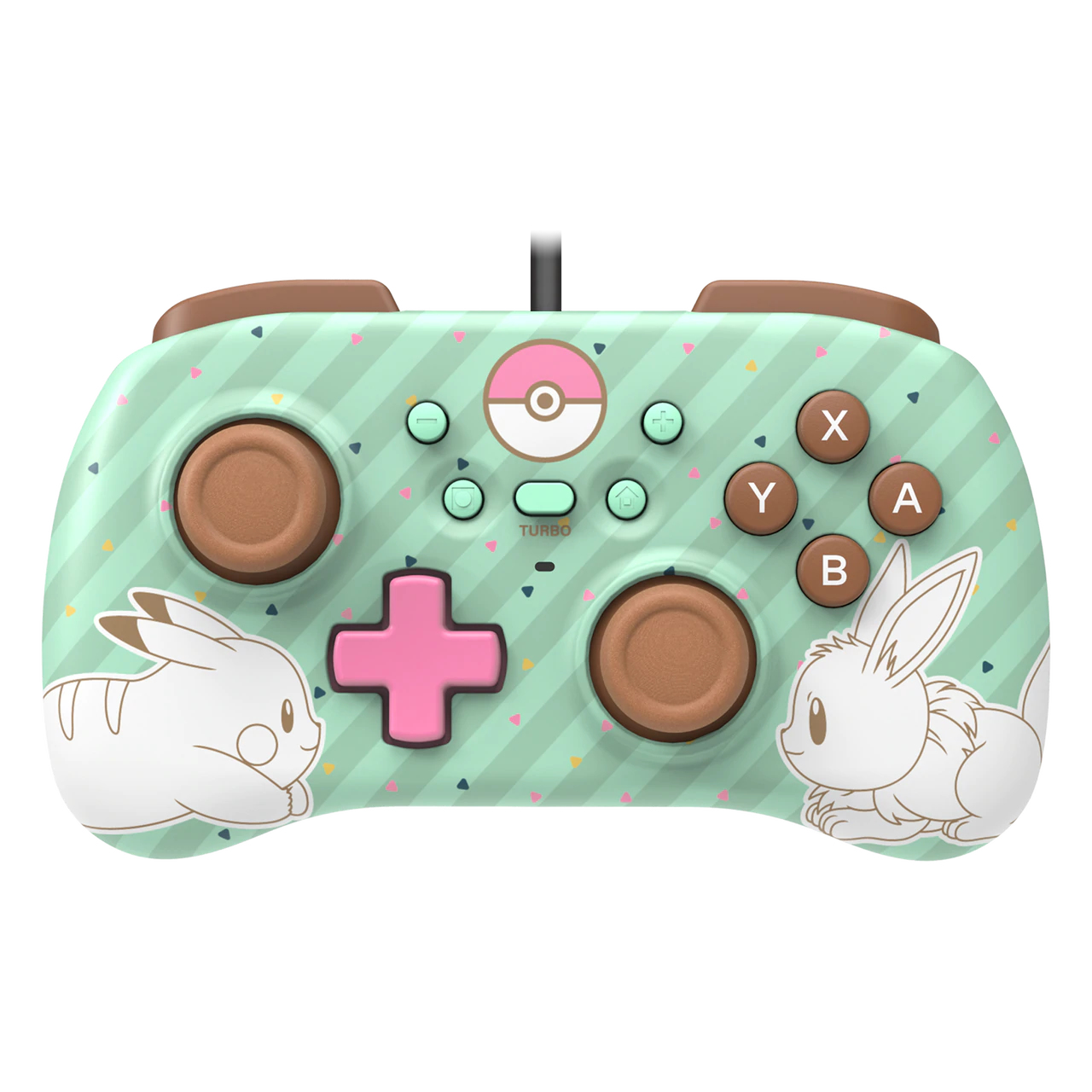 Hori HORIPAD Mini Brown, Green, Rose Gamepad Nintendo Switch