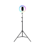 Havit ST7026 tripod with RGB light ring (black)