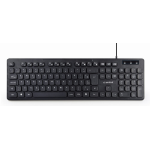 Gembird KB-MCH-04-DE toetsenbord Universeel USB QWERTZ Duits Zwart