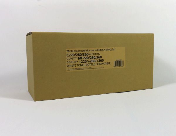 Image of DATA DIRECT Konica Minolta C220 280 360 Waste Toner Bottle...