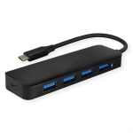 VALUE 14.99.5039 interface hub USB 3.2 Gen 1 (3.1 Gen 1) Type-C 5000 Mbit/s Black