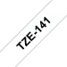 Brother TZE-141 cinta para impresora de etiquetas Negro sobre transparente