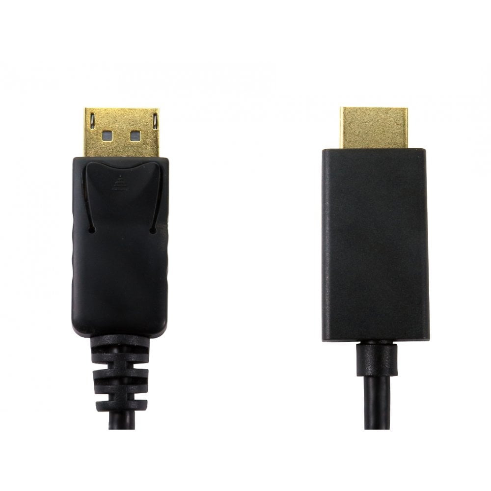 Image of Cables Direct HDPORT-0054K-2M video cable adapter DisplayPort HDMI...