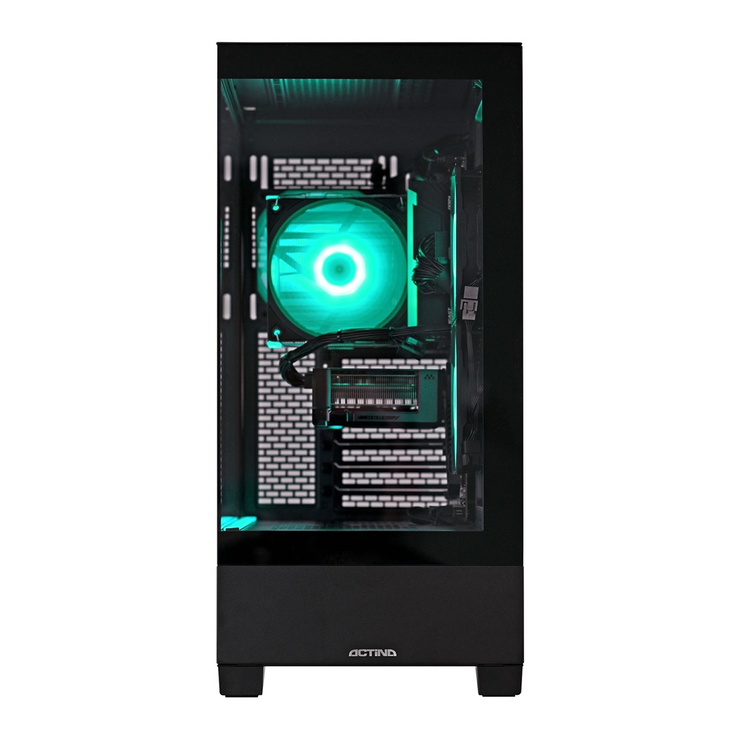ACN Actina 5901443440161 PC AMD Ryzenâ„¢ 7 5700X 16 GB DDR4-SDRAM 1 TB SSD NVIDIA GeForce RTX 5060 Midi Tower Black
