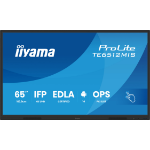iiyama TE6512MIS-B4AG beeldkrant Digitale signage flatscreen 165,1 cm (65") LCD Wifi 400 cd/m² 4K Ultra HD Zwart Touchscreen Type processor Android 11 24/7