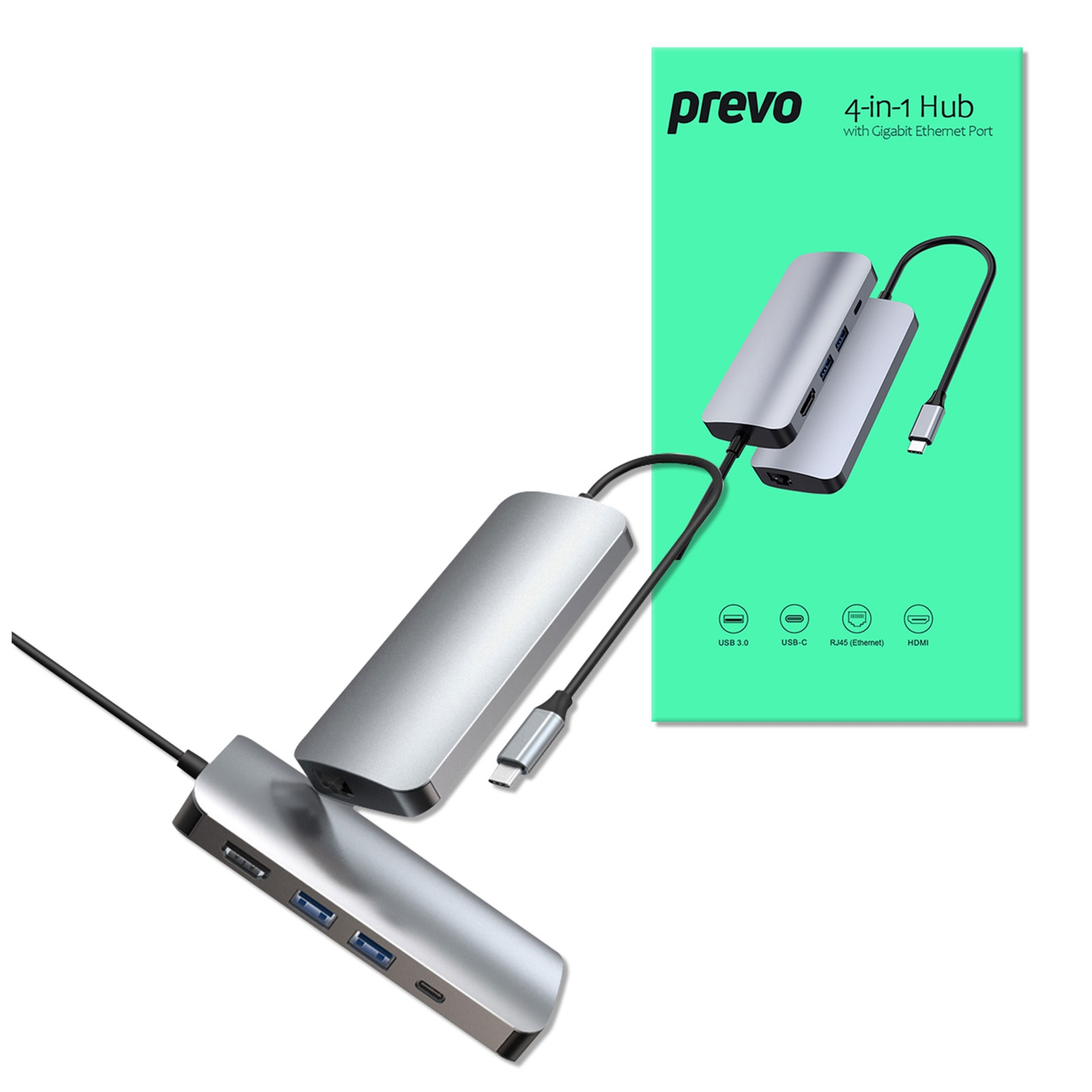 Image of PREVO 501R notebook dock/port replicator Wired USB 3.2 Gen 1 (3.1...