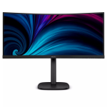 Philips 3000 series 34B2U3600C/00 computer monitor 86,4 cm (34") 3440 x 1440 Pixels Wide Quad HD LCD Zwart