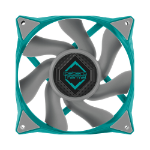 Iceberg Thermal IceGALE Xtra Computer case Fan 12 cm Teal 1 pc(s)