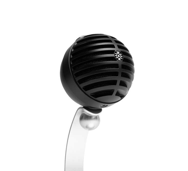 Image of Shure MV5C-USB microphone Black, Silver Studio microphone