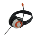 Avid AE-55 Headset Wired Head-band USB Type-A Orange, Black, White