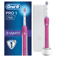 Image of Oral-B PRO 750 3DWhite - Adult - Rotating-oscillating toothbrush -...