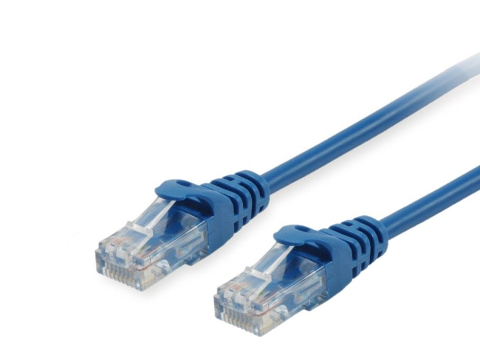 Image of Equip Cat.6 U/UTP Patch Cable, 1.0m, Blue