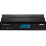 Trendnet TPE-TG50ES network switch Managed Gigabit Ethernet (10/100/1000) Power over Ethernet (PoE) Black