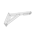 Da-Lite Wall bracket