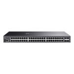 TP-Link Omada SG5452X network switch Managed L3 Gigabit Ethernet (10/100/1000) Black