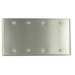 Leviton 84064-40 wall plate/switch cover Stainless steel