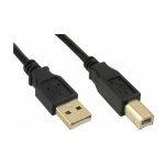 Microconnect USBAB3G USB cable USB 2.0 3 m USB A USB B Black