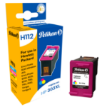 Pelikan 4950910/H112 Printhead cartridge color (replaces HP 303XL) for HP Envy Photo 6230