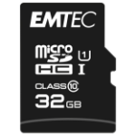 Emtec 32GB UHS-I U1 EliteGold MicroSD Memory Card inc Adapter