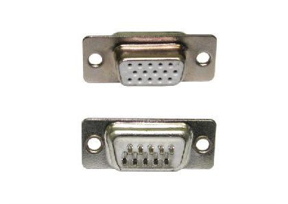 Cables Direct HD15-F wire connector Nickel