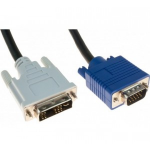 Hypertec 127711-HY VGA cable 3 m DVI-A VGA (D-Sub) Black, Blue, White