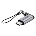 Ugreen 50590 cable gender changer Micro USB USB C Grey
