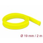 DeLOCK Braided Sleeve stretchable 2 m x 19 mm yellow