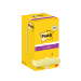 Post-It Super Sticky Notes 76x76mm Canary Yellow Promo Pack 90 Sheets per Pad (Pack 8 + 4 Free) - 7100290174