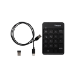 Targus EcoSmart numeric keypad Universal Bluetooth/USB/RF Wireless Black
