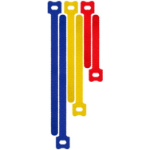 Goobay 70687 cable organizer Desk/Wall Cable holder Blue, Red, Yellow 6 pc(s)