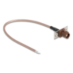 DeLOCK 90733 coaxial cable RG-316/U 0.2 m FAKRA F No Brown