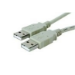 Microconnect USBAA2 USB cable 1.8 m USB 2.0 USB A Grey