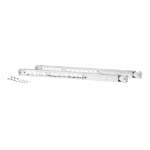 HPE Aruba Networking X414 1U Universal 4-post Rack Mount Kit