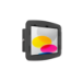 Compulocks iPad 10.9" 10th Gen Space Enclosure Wall Mount Black