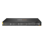 HPE Aruba Networking CX 6200F 48G Class-4 PoE 4SFP+ 740W Switch