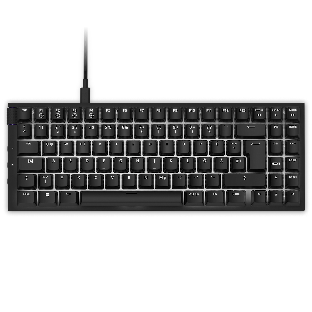 Image of NZXT Function MiniTKL keyboard USB QWERTZ German Black