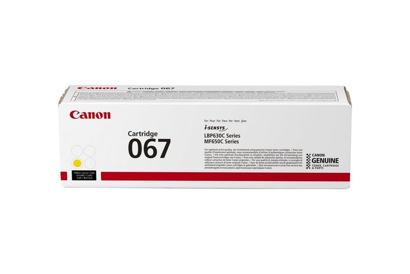 Image of Canon 5099C002/067 Toner cartridge yellow, 1.25K pages ISO/IEC...