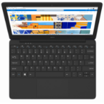 Geo GeoBook 110 Laptop 29.5 cm (11.6") HD Intel® Celeron® N N4020 4 GB LPDDR4-SDRAM 64 GB eMMC Wi-Fi 5 (802.11ac) Windows 11 Home in S mode Black