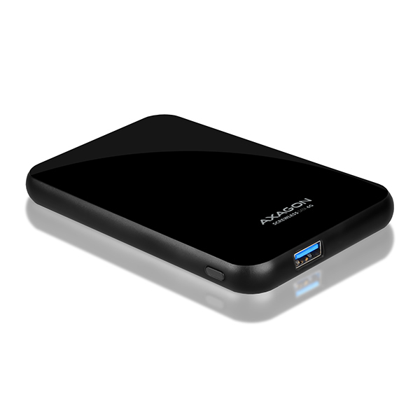 Image of Axagon EE25-S6B storage drive enclosure HDD/SSD enclosure Black 2.5"