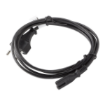 Lanberg CA-C7CA-11CC-0030-BK power cable Black 3 m CEE7/16 C7 coupler