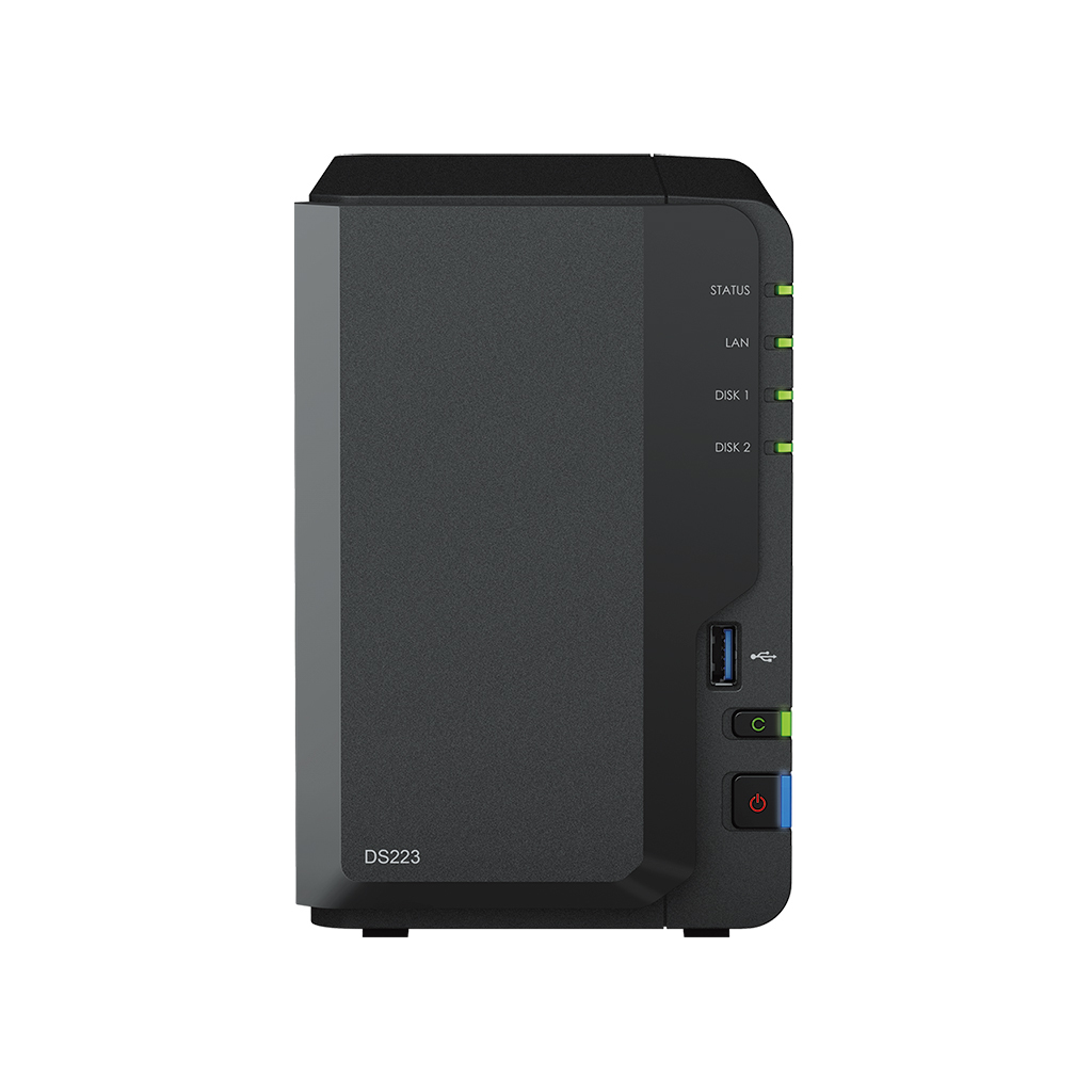 Synology DiskStation DS223 NAS Desktop Ethernet LAN Black RTD1619B
